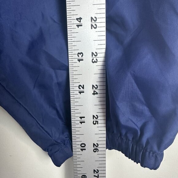 Vintage Gap Windbreaker Adult Medium Blue Pullover 1/4 Zip Hooded Y2K - Picture 9 of 9